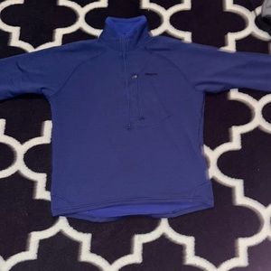 Patagonia Aqua Blue Men's R1 Flash Pullover